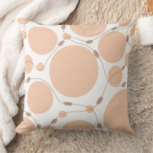 Coussin Tons Terre clairs Cercles