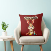 Coussin Too Much Chocolate – Funny Easter Bunny - almofada (Chaise)