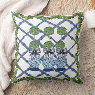 Coussin Topio Chinoiserie Ginger Jar Jars Lumbar