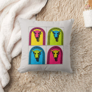 Coussin Torino Turin Toret Pop Art Typographie Streetwear