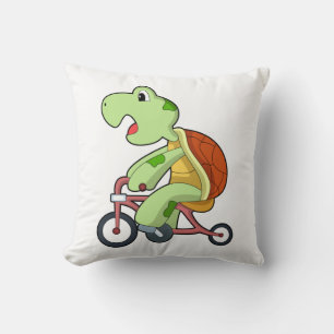 Coussin Tortue à vélo