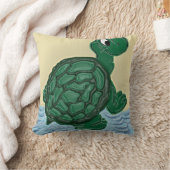Coussin Tortue Animée 3D (Couverture)