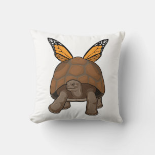 Coussin Tortue aux couleurs arc-en-ciel