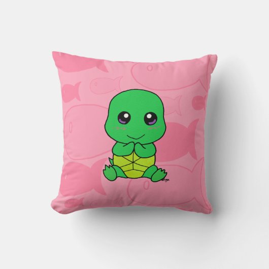 Coussin Tortue de bébé (Recto)