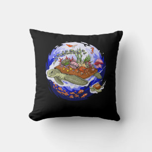 Coussin Tortue de la tortue de mer
