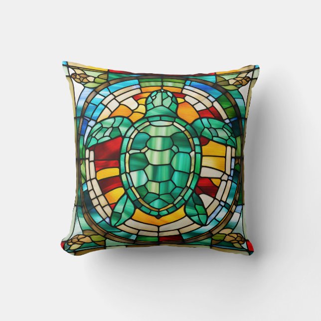 Coussin Tortue de mer (Recto)