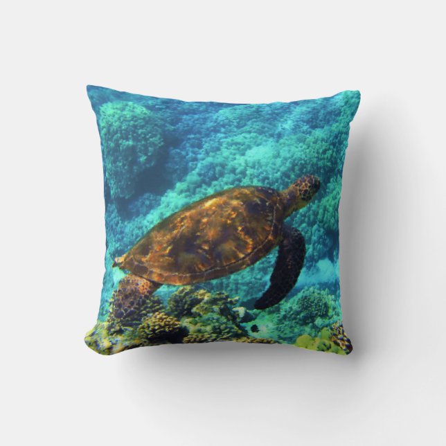 Coussin tortue de mer (Recto)