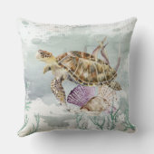 Coussin Tortue de mer (Verso)