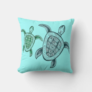 Coussin Tortue Hawaii Aloha