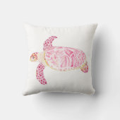 Coussin Tortue rose (Verso)