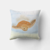 Coussin Tortue sous l'eau. (Verso)