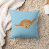 Coussin Tortue sous l'eau - transparente. (Couverture)