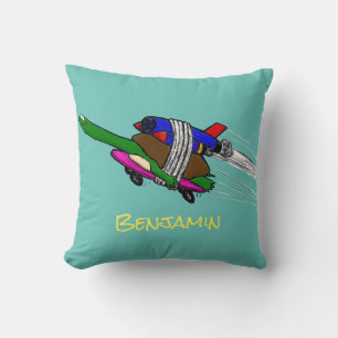 Coussin Tortue volante