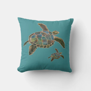 Coussin - Tortues de mer