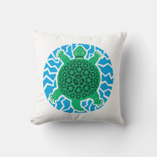 Coussin Tortues marines, recyclage