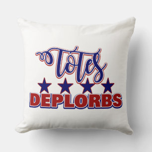 Coussin Totalement Adorable Fier Déplorable Totes Adorbs