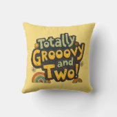 Coussin Totalement branché et deux 2e anniversaire (Verso)