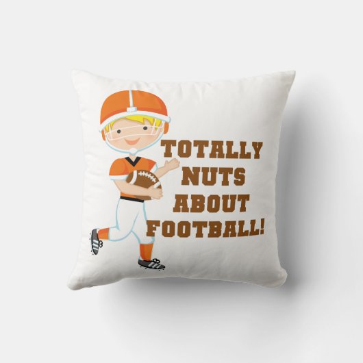 Coussin Totalement Nez Au Sujet Du Football (Verso)
