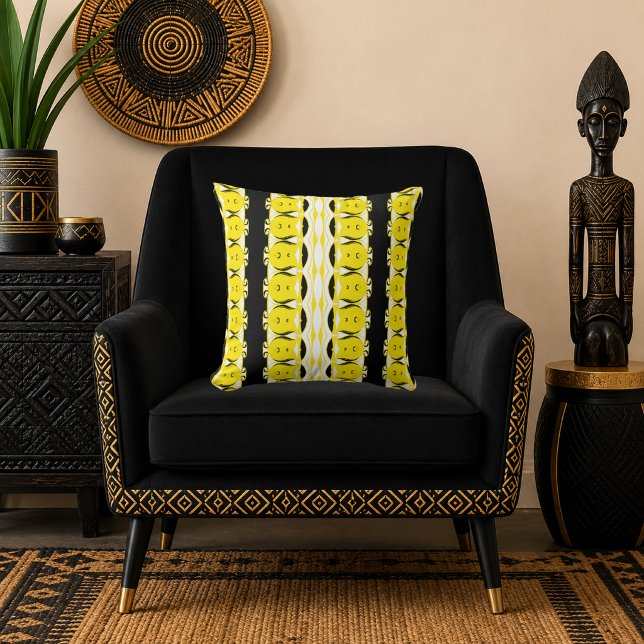 Coussin Totem Doré (Créateur téléchargé)
