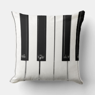 Coussin Touches de clavier de piano