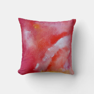 Coussin Touchez-moi Pink Jaune Blanc Rouge Art Throw Cushi