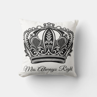 Coussin toujours droit