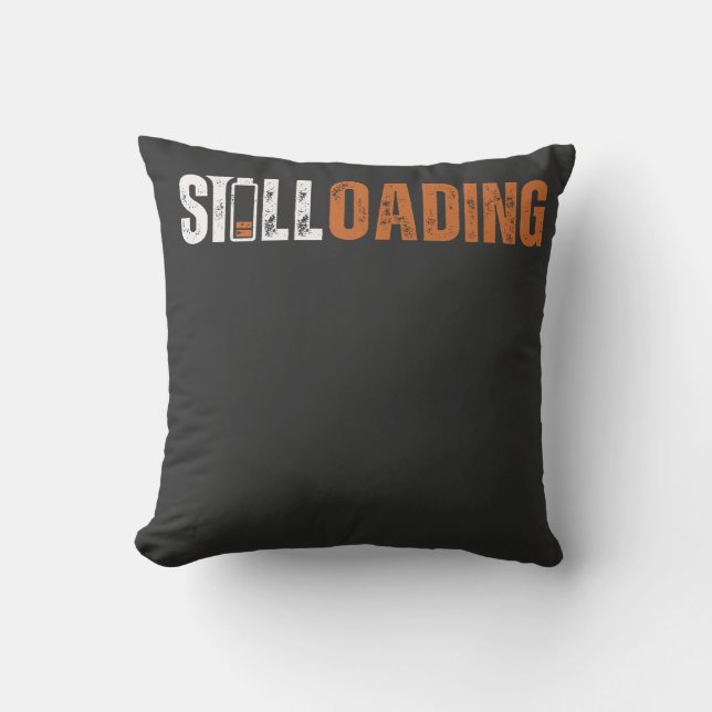 Coussin Toujours en chargement (Recto)