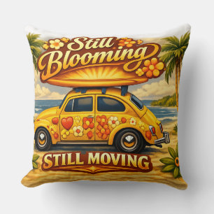 Coussin Toujours en fleurs, toujours en mouvement.
