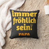 Coussin toujours joyeux papa (Couverture)