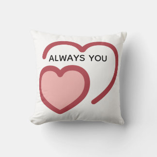 Coussin Toujours vous jetez l'oreiller – Cadeau minimal po