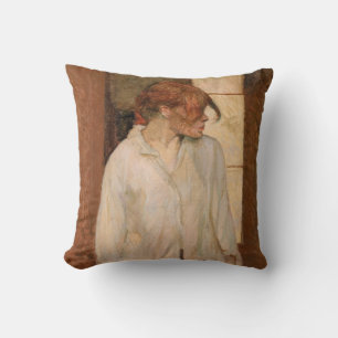 Coussin Toulouse-Lautrec - Un Montrouge, Rosa La Rouge