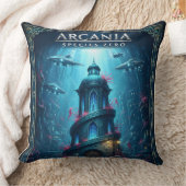 Coussin Tour de fantasy sous-marin des espèces zéro d'Arca (Couverture)