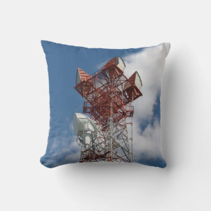 Coussin Tour de télécommunications micro-ondes