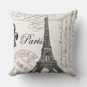 Coussin Tour moderne d'Eiffel