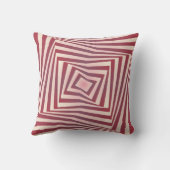 Coussin Tourbillon de tunnel de framboise (Verso)
