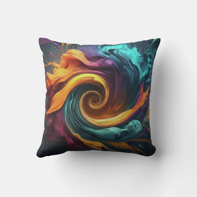 Coussin Tourbillon de Vibrance (Verso)