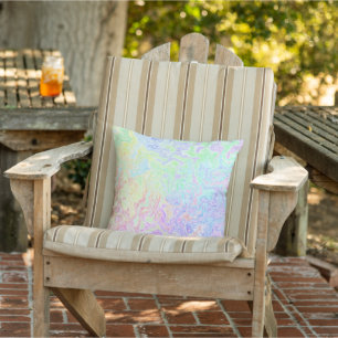 Coussin Tourbillons de trip acide