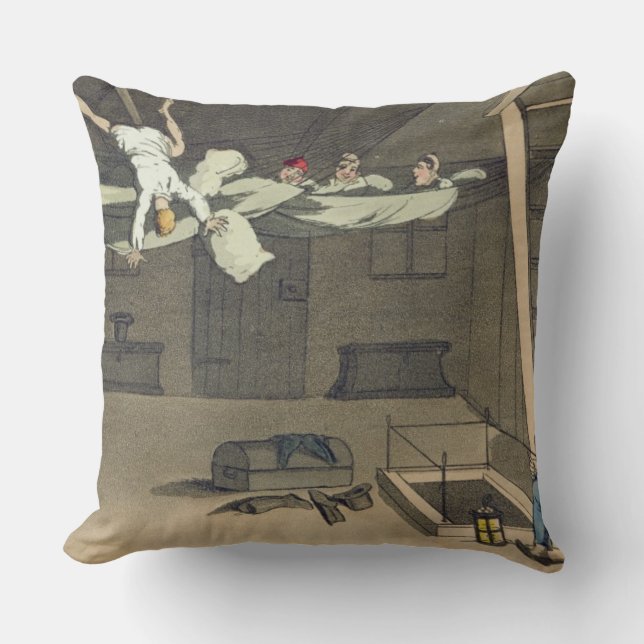 Coussin Tournant dedans - et encore, plat 'de l'avènement (Recto)