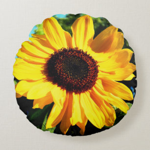 Coussin tournesol