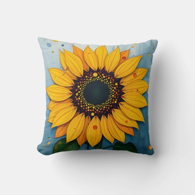 Coussin Tournesol (Recto)