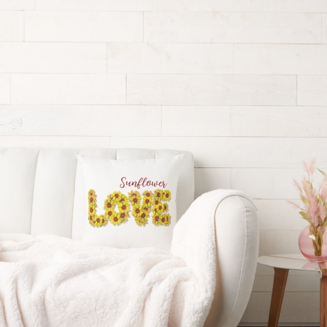 Coussin Tournesol Amour (Canapé)