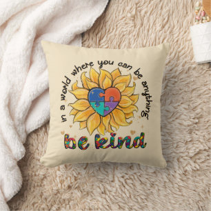 Coussin Tournesol autiste