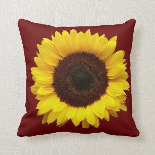 Coussin Tournesol jaune