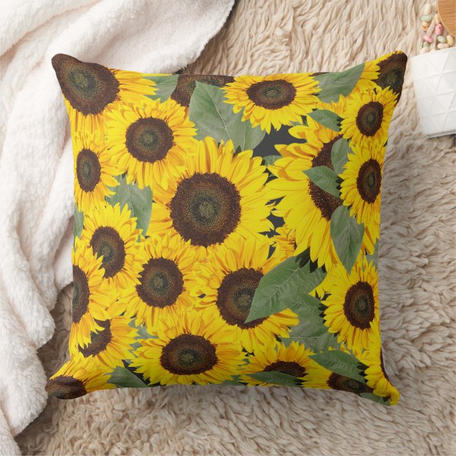 Coussin tournesols (Couverture)
