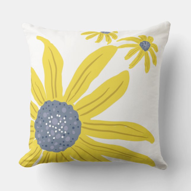 Coussin Tournesols (Recto)