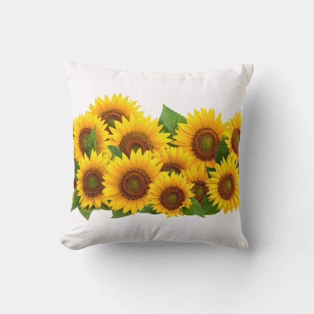 Coussin Tournesols (Recto)