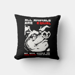 Coussin Tous les animaux sont égaux 1