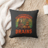 Coussin Tous les enseignants aiment les citrouilles d'Hall (Couverture)