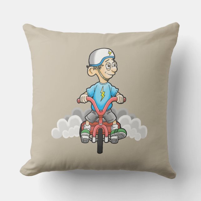 Coussin Tous les motards sont appelés (Recto)
