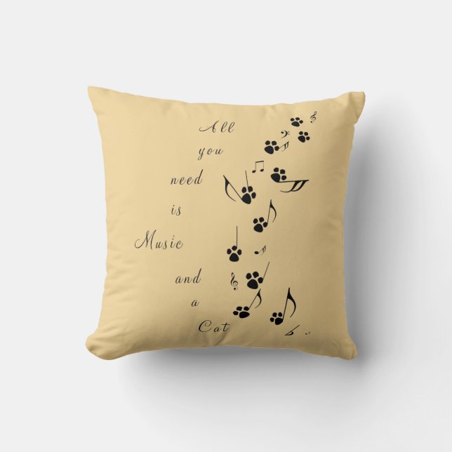 Coussin Tout ce dont vous avez besoin (Recto)